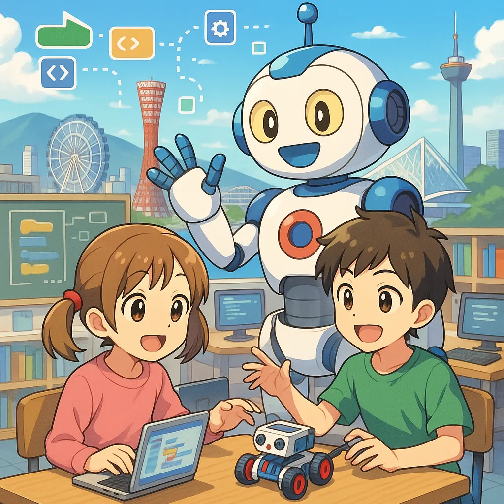 神戸市の小学生・幼児へ15種類で広がるロボット×プログラミング体験