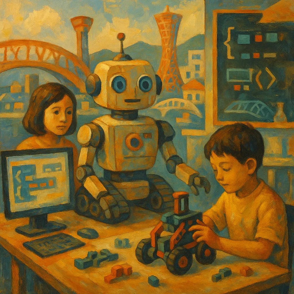 神戸市のプログラミング教室 15種類でロボットとものづくり体験