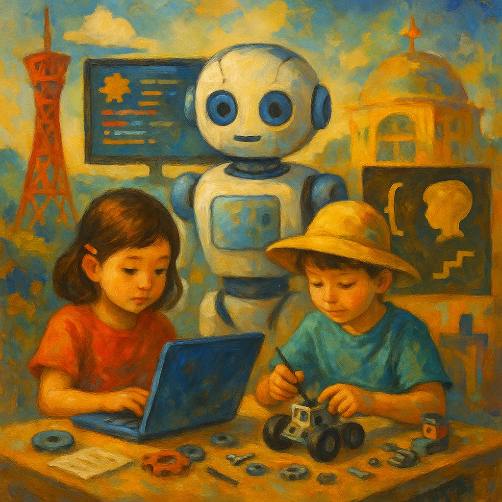 神戸市の小学生・幼児向けロボット×ものづくりプログラミング教室
