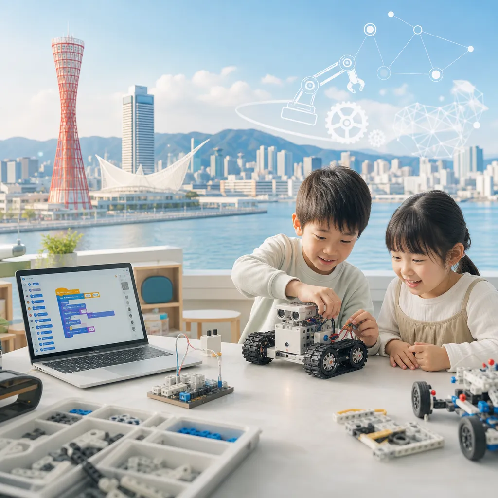 神戸市で育つロボット体験、株式会社あゆみプランニングとものづくり