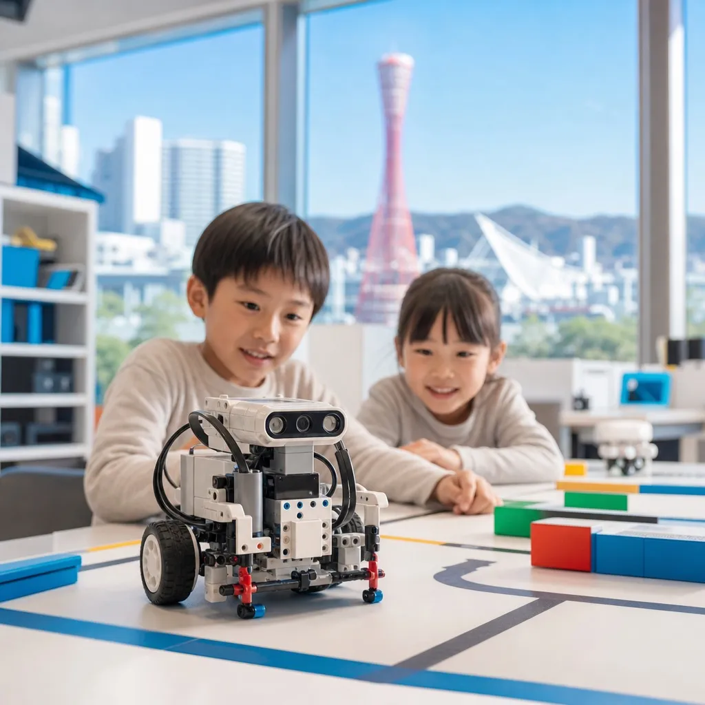 神戸市のプログラミング教室で育つロボット観察力